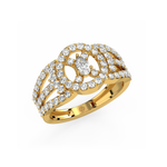 Load image into Gallery viewer, The Statement Maker's Lab Grown Diamond Ring by Stefee Jewels