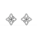 Load image into Gallery viewer, Butterfly & Spade Lab Grown Diamond Studs By Stefee Jewels