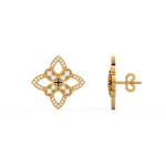 Load image into Gallery viewer, Butterfly & Spade Lab Grown Diamond Studs By Stefee Jewels