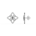Load image into Gallery viewer, Butterfly & Spade Lab Grown Diamond Studs By Stefee Jewels