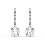 Load image into Gallery viewer, Classic Lab Grown Diamond Dangles By Stefee Jewels