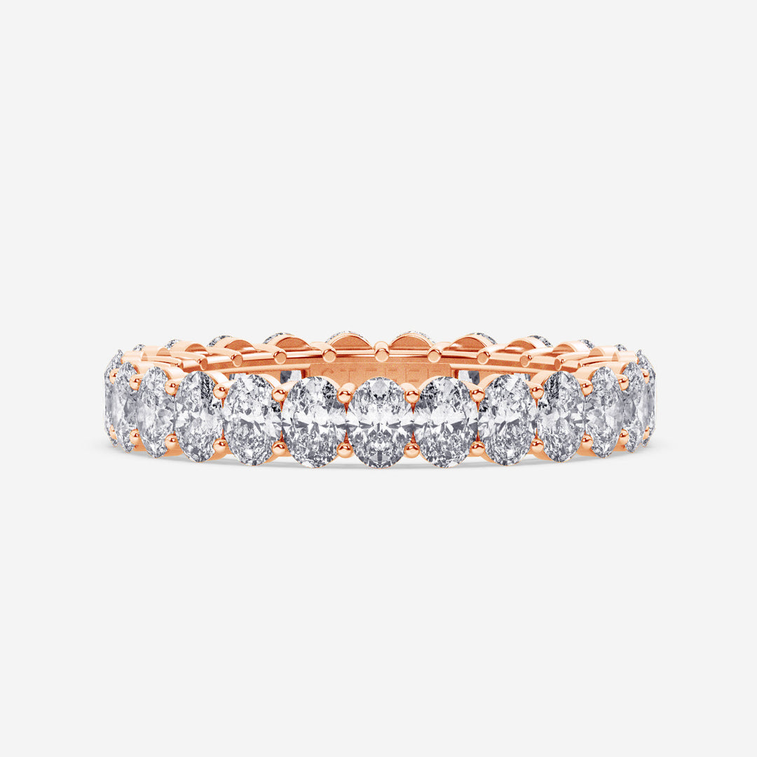 Oval Eternity Lab Grown Diamond Band by Stefee