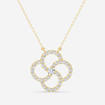 Load image into Gallery viewer, Taj Medium Signature Sparkle Lab Grown Pendant by Stefee