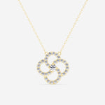 Load image into Gallery viewer, Taj Small Signature Sparkle Lab Grown Diamond Pendant by Stefee