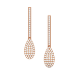 Load image into Gallery viewer, Diamond Dazzle Lab Grown Diamond Drop Earrings by Stefee Jewels