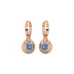 Load image into Gallery viewer, Dazzling Lab Grown Diamond Hoops By Stefee Jewels