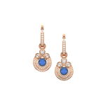 Load image into Gallery viewer, Dazzling Lab Grown Diamond Hoops By Stefee Jewels