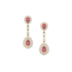 Load image into Gallery viewer, Classic Round  Lab Grown Diamond Ear Studs By Stefee Jewels