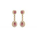 Load image into Gallery viewer, Classic Round  Lab Grown Diamond Ear Studs By Stefee Jewels