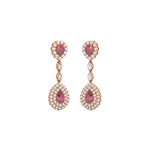 Load image into Gallery viewer, Classic Round  Lab Grown Diamond Ear Studs By Stefee Jewels