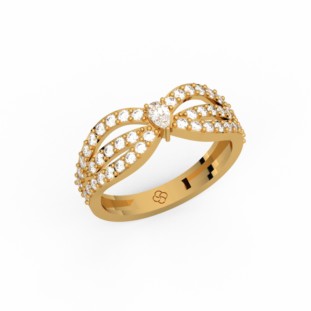 Sterling Everyday Lab Grown Diamond Ring by Stefee Jewels