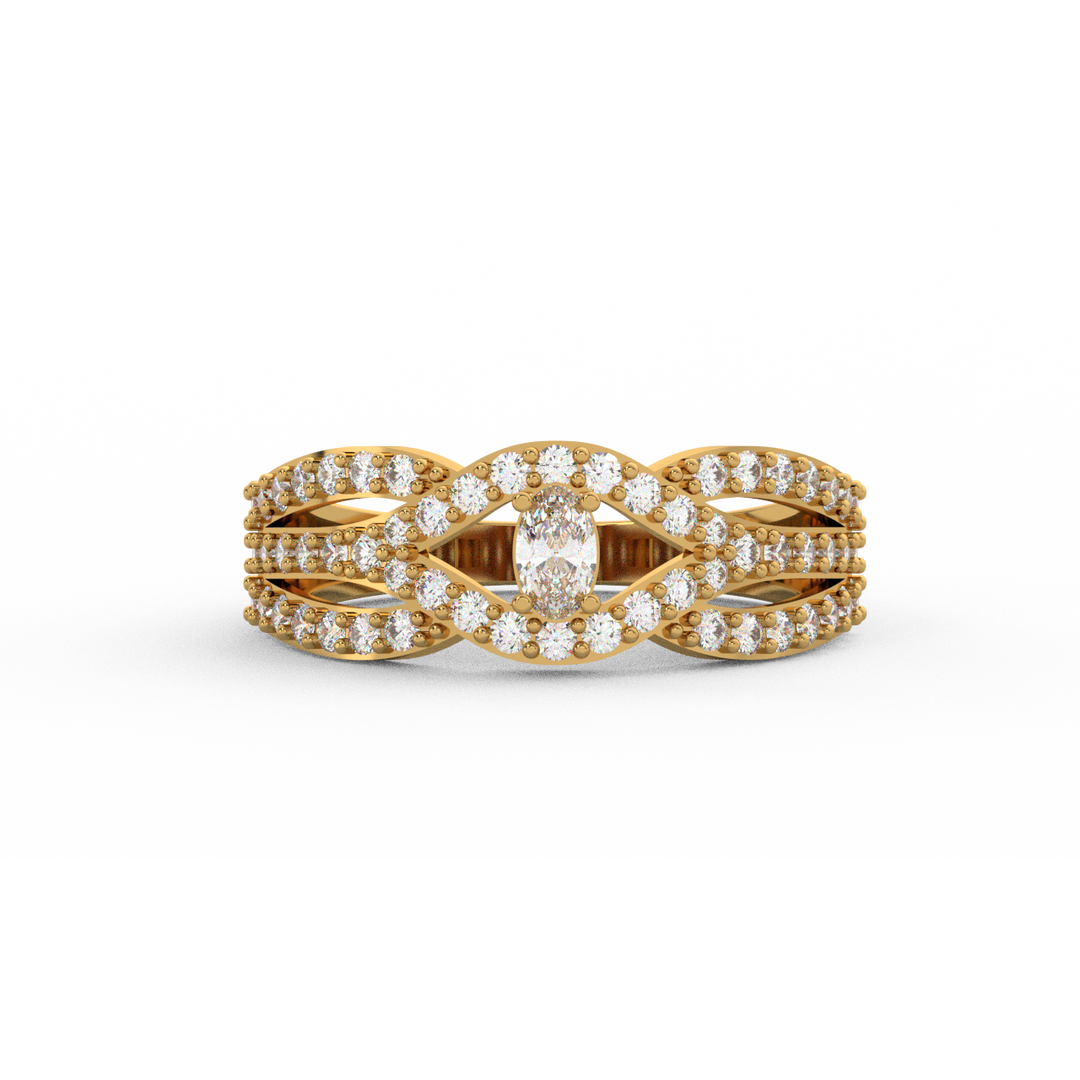 Substantial Everyday Lab Grown Diamond Ring by Stefee Jewels