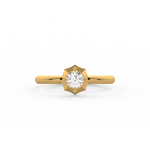 Load image into Gallery viewer, Empress Halo Lab Grown Diamond Engagement Ring by Stefee Jewels