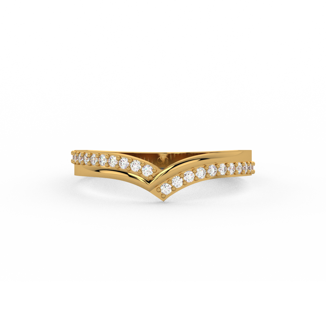 Regal Carnival Shaped Lab Grown Diamond Ring by Stefee Jewels