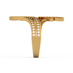 Load image into Gallery viewer, Swirl  Lab Grown Diamond Ring by Stefee Jewels