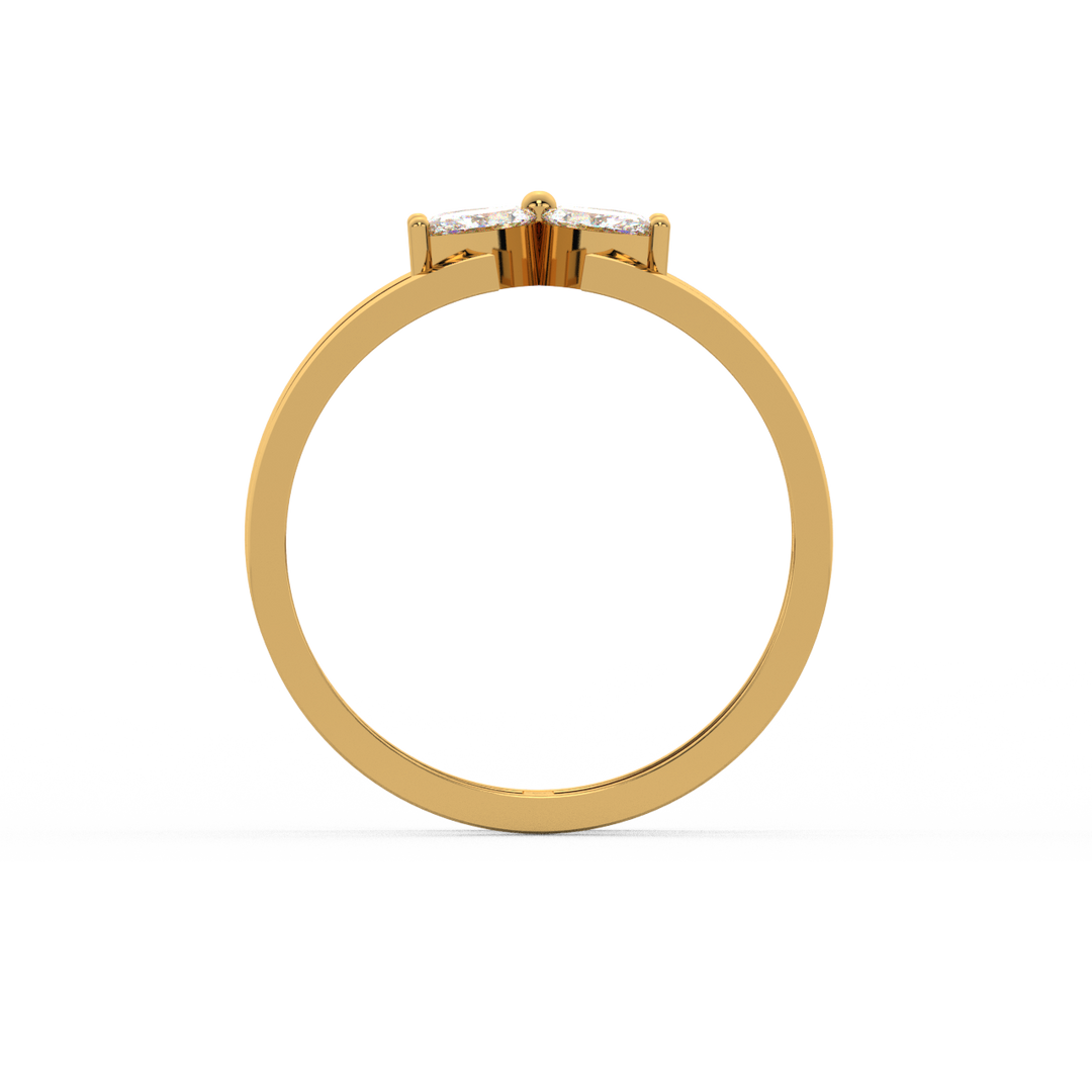 Blush Miracle Lab Grown Diamond Ring by Stefee Jewels