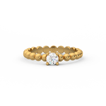 Load image into Gallery viewer, Radiant Single Stone Lab Grown Diamond Ring by Stefee Jewels