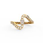 Load image into Gallery viewer, Timeless Design Lab Grown Diamond Ring for forever bond by Stefee Jewels