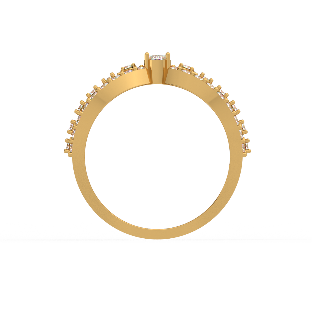 Alluring Diamond Ring for Wedding by Stefee Jewels (Copy)