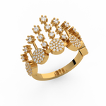 Load image into Gallery viewer, The Crown  Lab Grown Diamond   Ring by Stefee Jewels
