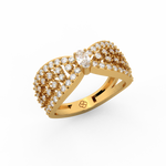 Load image into Gallery viewer, Alluring Diamond Ring for Wedding by Stefee Jewels (Copy)