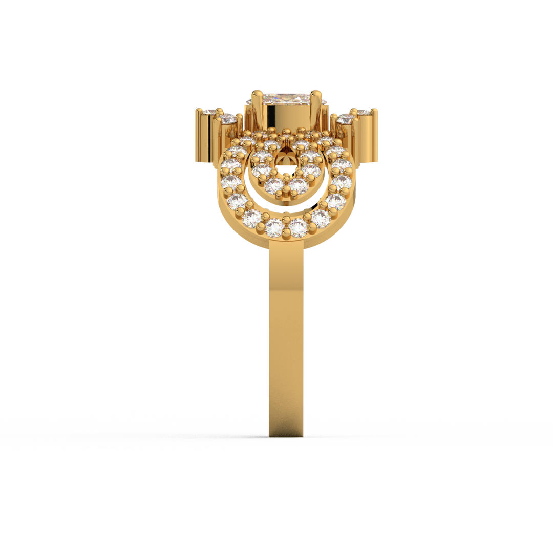 Modern Everyday Carry Lab Grown Diamond Ring by Stefee Jewels