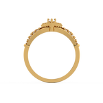 Load image into Gallery viewer, The Crown Lab Grown Diamond Wedding Ring by Stefee Jewels