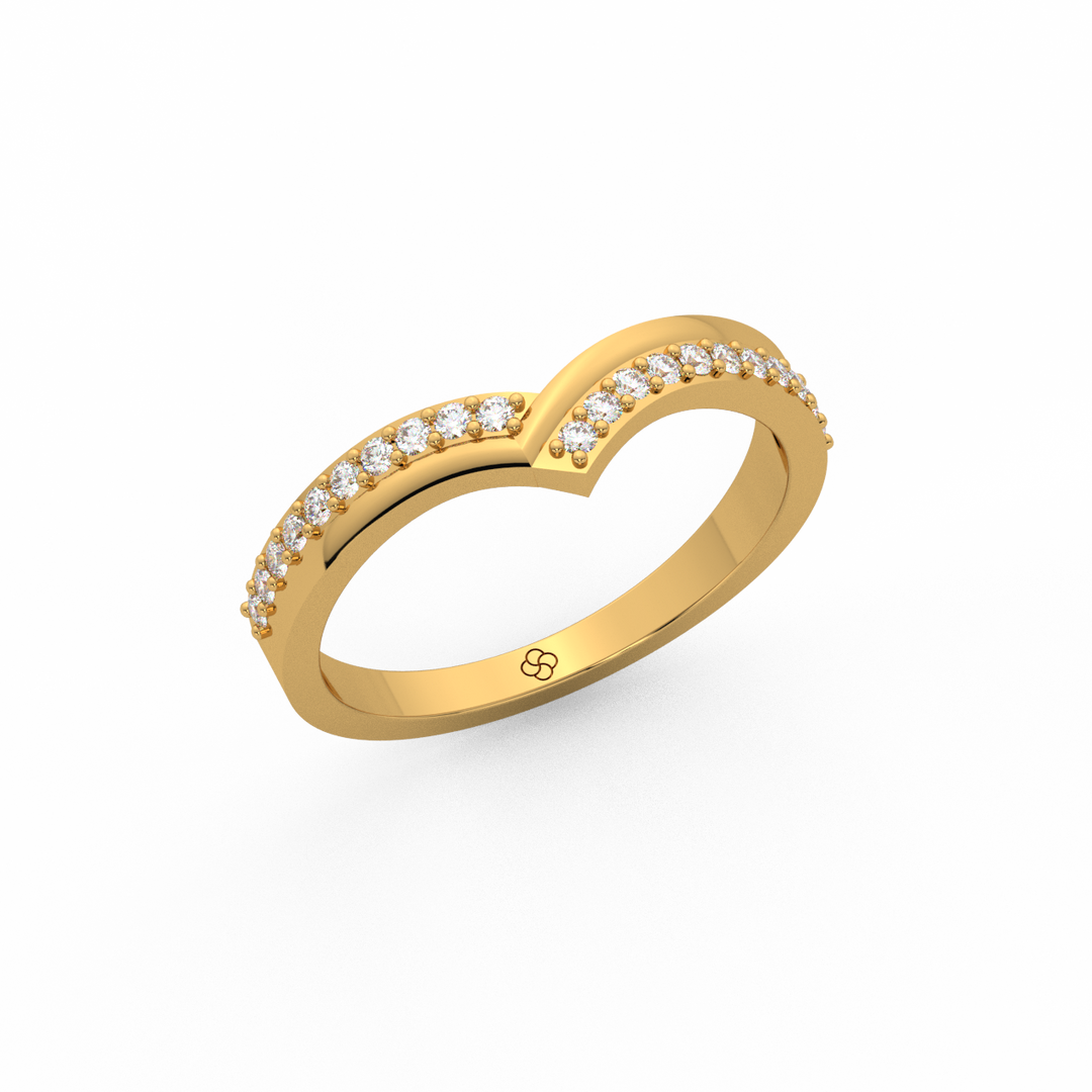 Regal Carnival Shaped Lab Grown Diamond Ring by Stefee Jewels