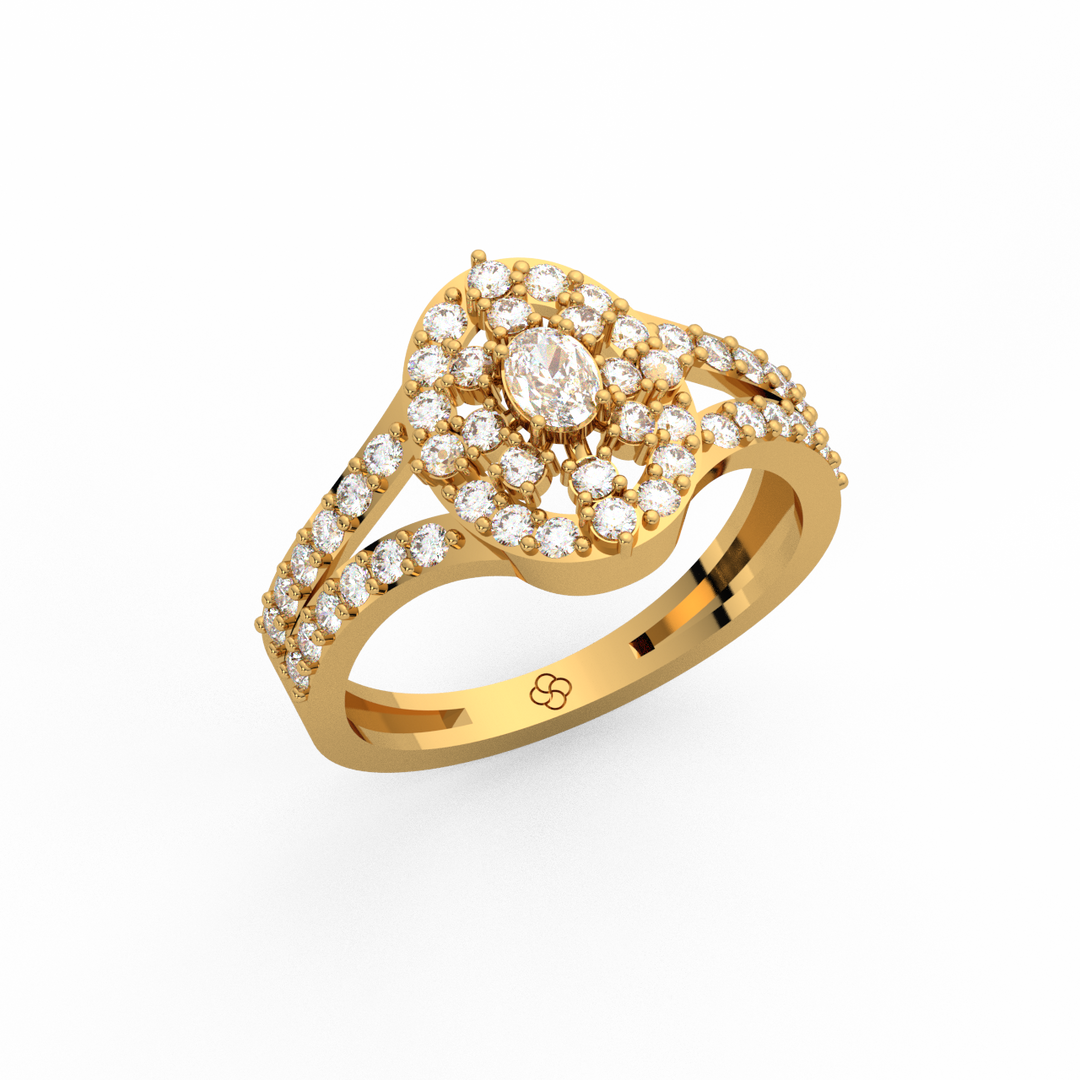 Minimalist Wedding Lab Grown Diamond Ring by Stefee Jewels