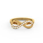 Load image into Gallery viewer, Infinity Lab Grown Diamond Ring by Stefee Jewels