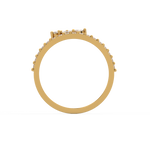 Load image into Gallery viewer, Spiral Left Petal Lab Grown Diamond Ring by Stefee Jewels
