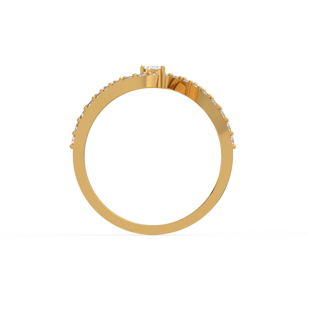 Timeless Design Lab Grown Diamond Ring for forever bond by Stefee Jewels