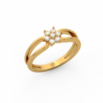 Load image into Gallery viewer, Halo-Star  Lab Grown Diamond Ring by Stefee Jewels