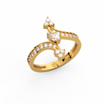 Load image into Gallery viewer, Delicate  Lab Grown Diamond Ring for her dreams by Stefee Jewels