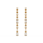 Load image into Gallery viewer, Diamond Fringe Earrings  Studs By Stefee Jewels