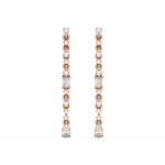 Load image into Gallery viewer, Diamond Fringe Earrings  Studs By Stefee Jewels
