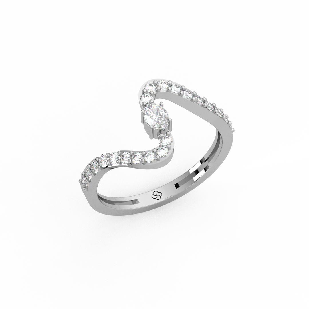 Timeless Design Lab Grown Diamond Ring for forever bond by Stefee Jewels