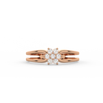 Load image into Gallery viewer, Halo-Star  Lab Grown Diamond Ring by Stefee Jewels