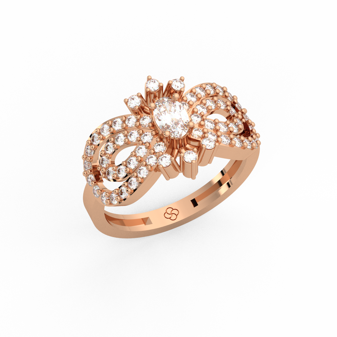 Modern Everyday Carry Lab Grown Diamond Ring by Stefee Jewels