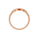 Load image into Gallery viewer, Mermaid Petals Shaped Lab Grown Diamond Ring by Stefee Jewels