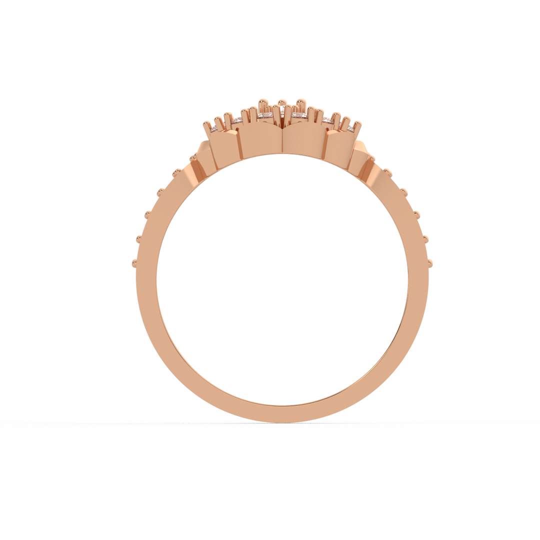 Radiant & Elegant Lab Grown Diamond Ring for Anniversary  by Stefee Jewels