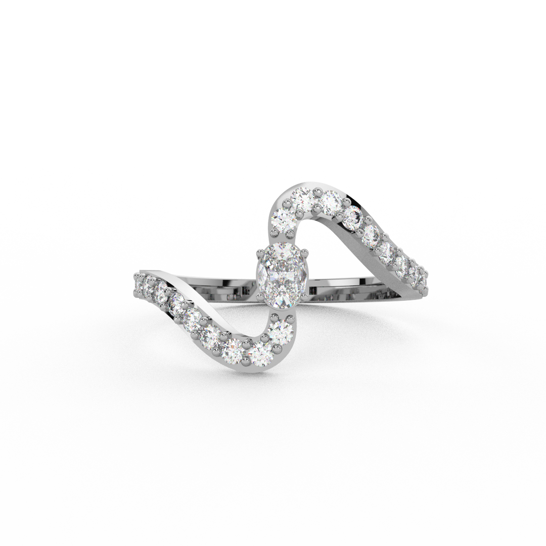 Timeless Design Lab Grown Diamond Ring for forever bond by Stefee Jewels