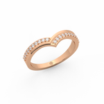 Load image into Gallery viewer, Regal Carnival Shaped Lab Grown Diamond Ring by Stefee Jewels