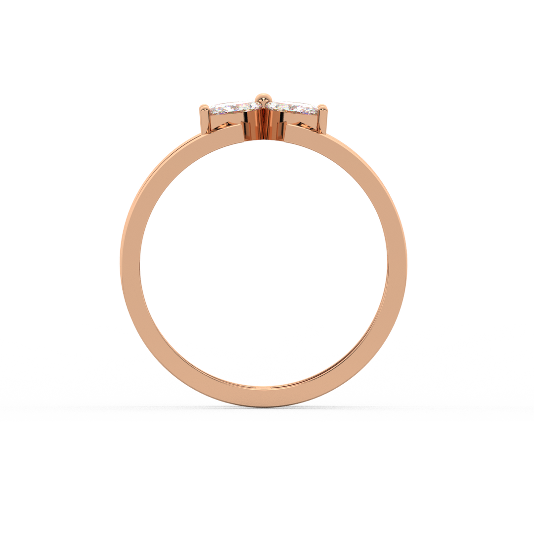 Blush Miracle Lab Grown Diamond Ring by Stefee Jewels