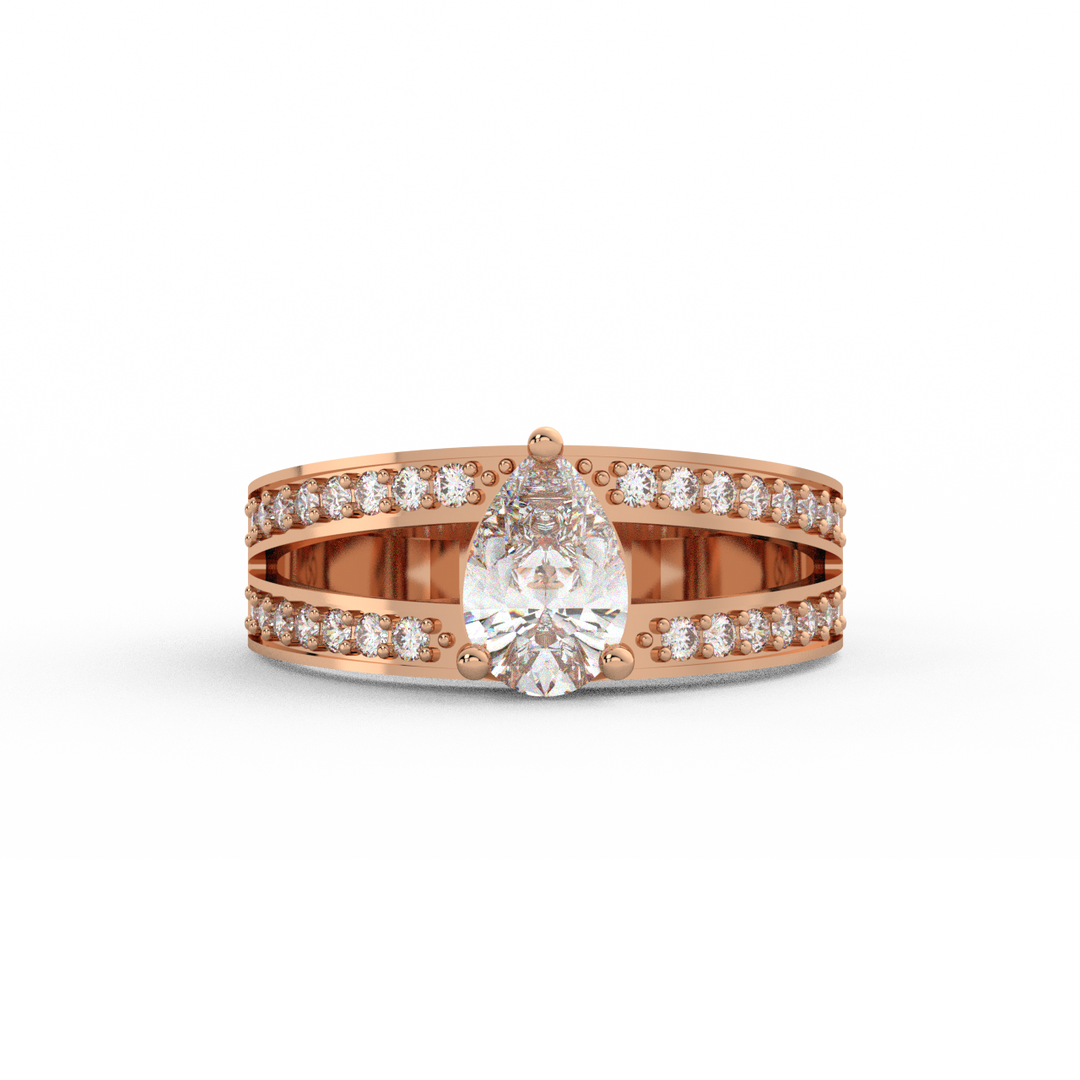 Bold & Double Radiant Ring by Stefee Jewels (Copy)