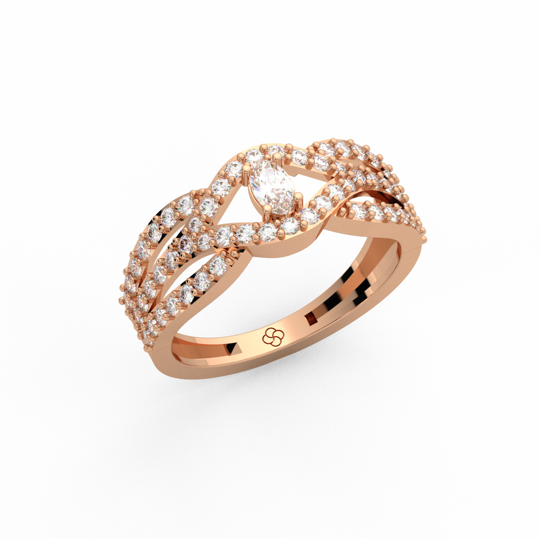 Substantial Everyday Lab Grown Diamond Ring by Stefee Jewels