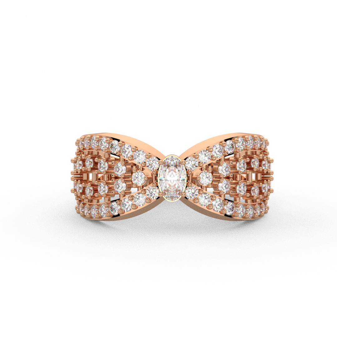 Alluring Diamond Ring for Wedding by Stefee Jewels (Copy)