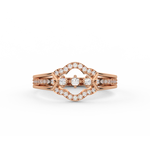 Load image into Gallery viewer, The Connected Stones Lab Grown Diamond   Ring by Stefee Jewels