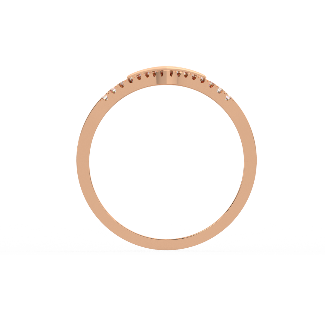 The Heart   Lab Grown Diamond Ring by Stefee Jewels