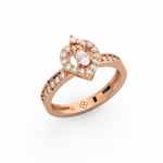 Load image into Gallery viewer, Sparkling Solitaire Lab Grown Diamond Ring for Birthdays by Stefee Jewels
